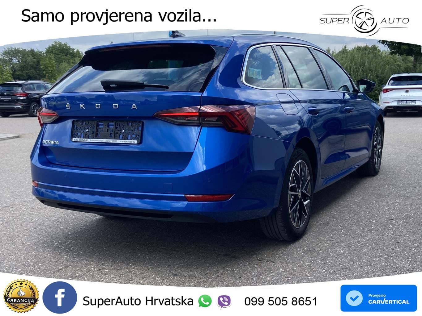 Škoda Octavia Combi 2.0 TDI (150 KS) DSG LED+GR SJED+ACC