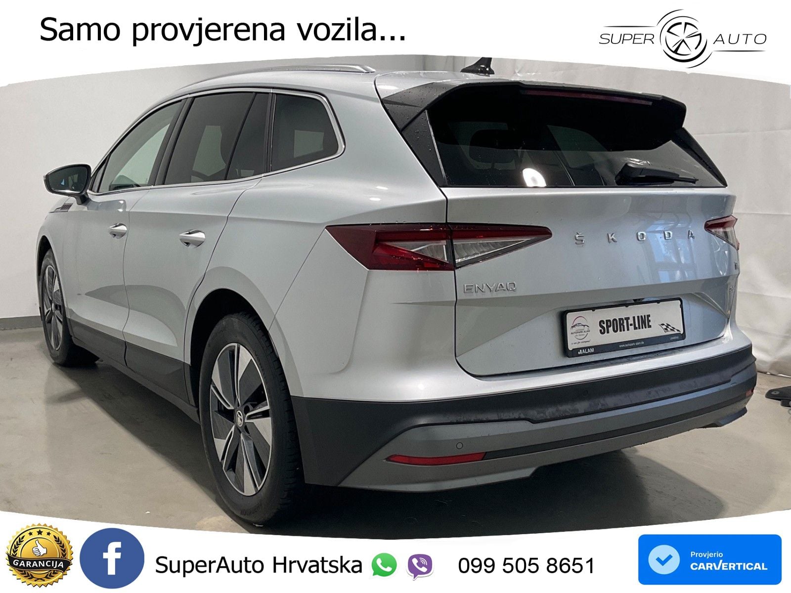Škoda Enyaq iV 80 82 kWh (204 KS) Loft LED+GR SJED+ACC