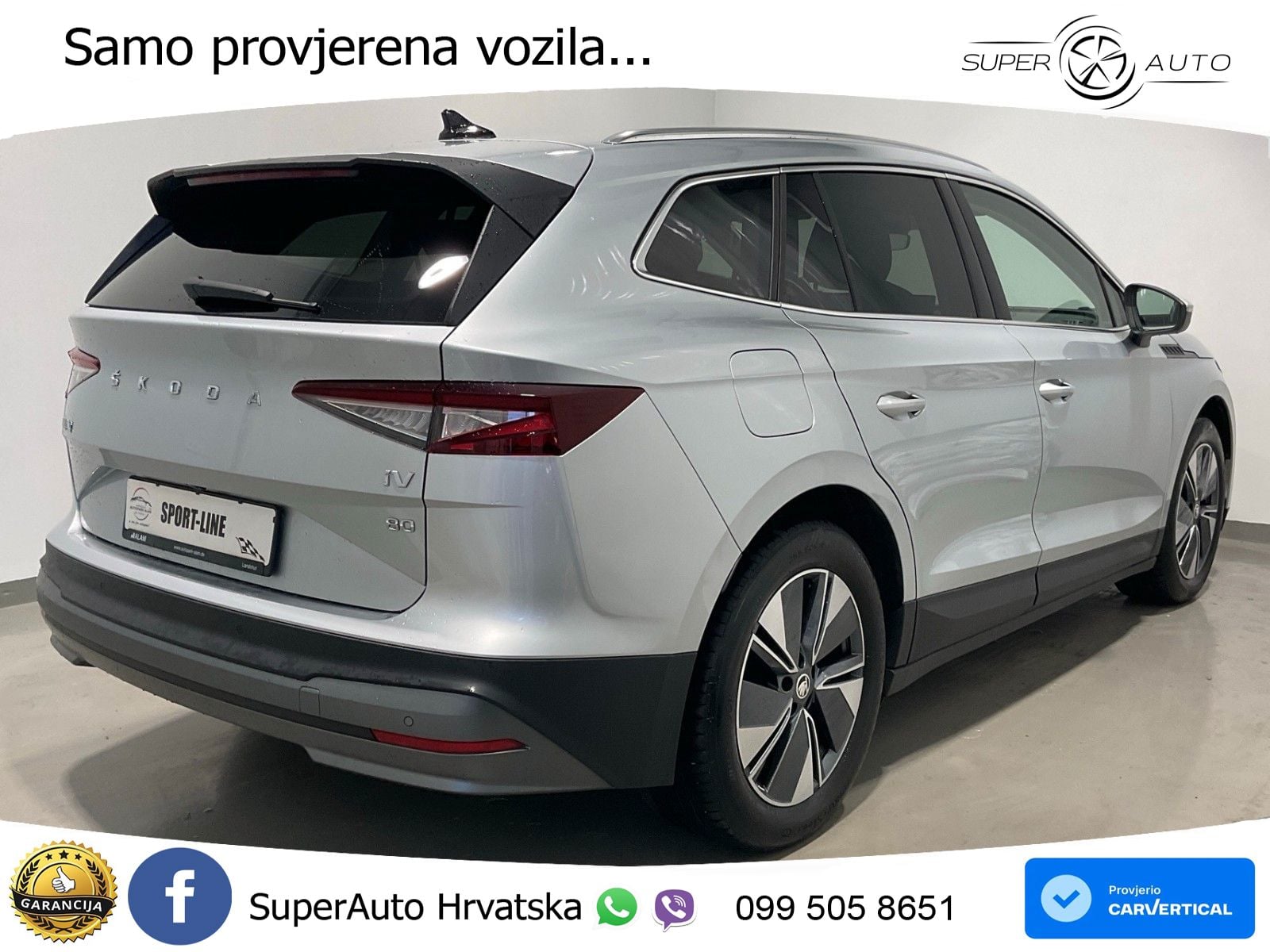 Škoda Enyaq iV 80 82 kWh (204 KS) Loft LED+GR SJED+ACC