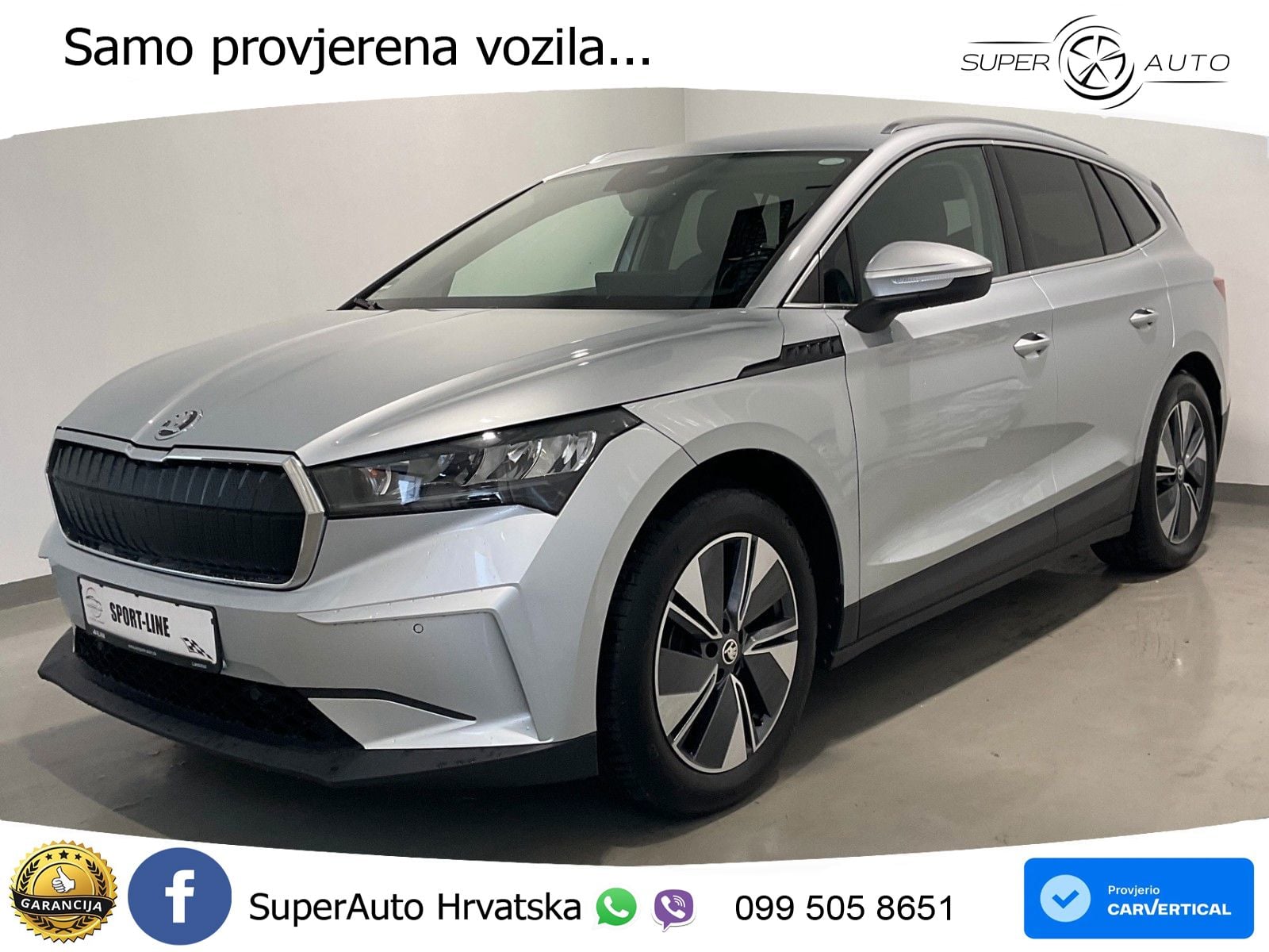 Škoda Enyaq iV 80 82 kWh (204 KS) Loft LED+GR SJED+ACC