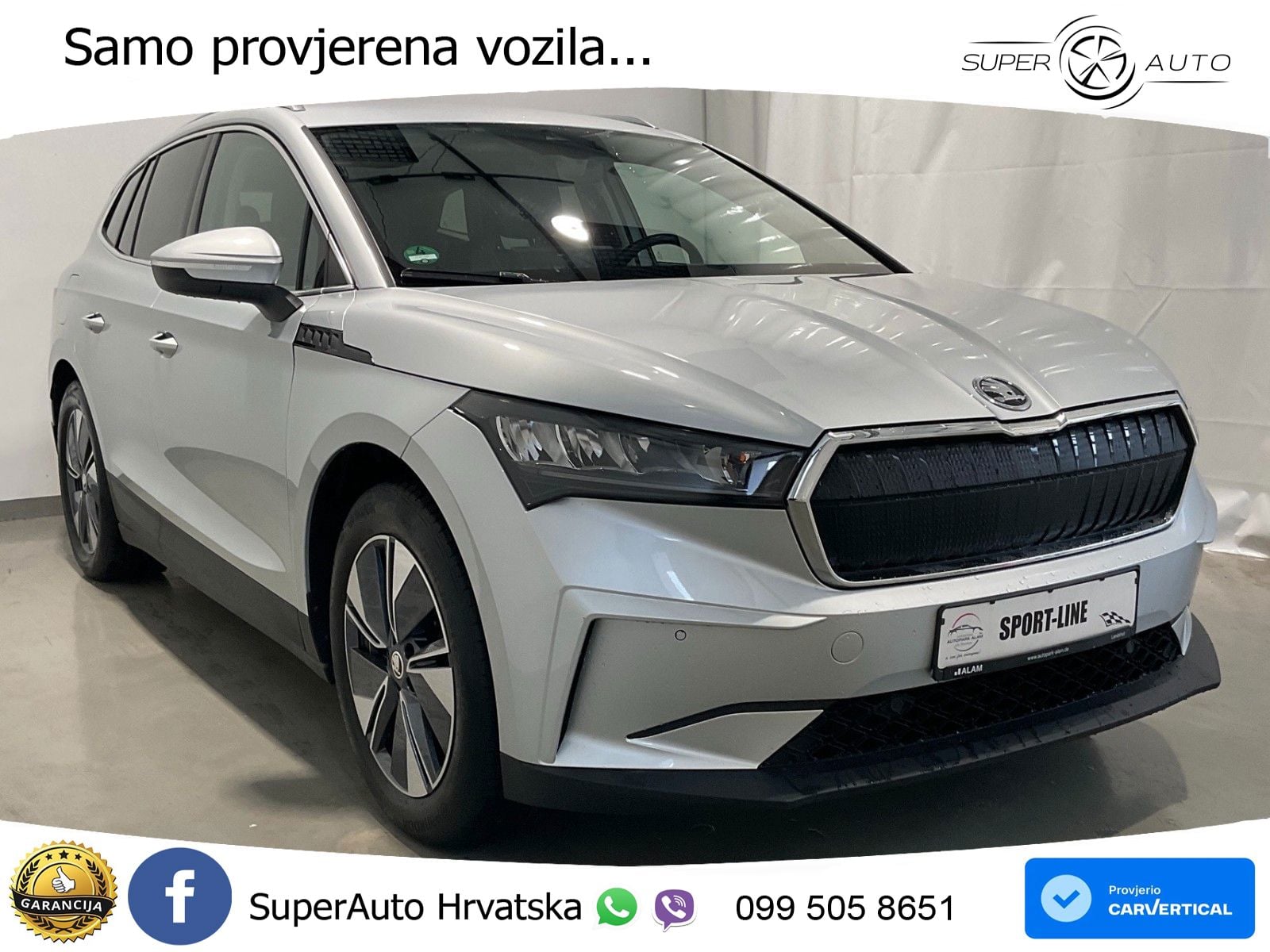 Škoda Enyaq iV 80 82 kWh (204 KS) Loft LED+GR SJED+ACC
