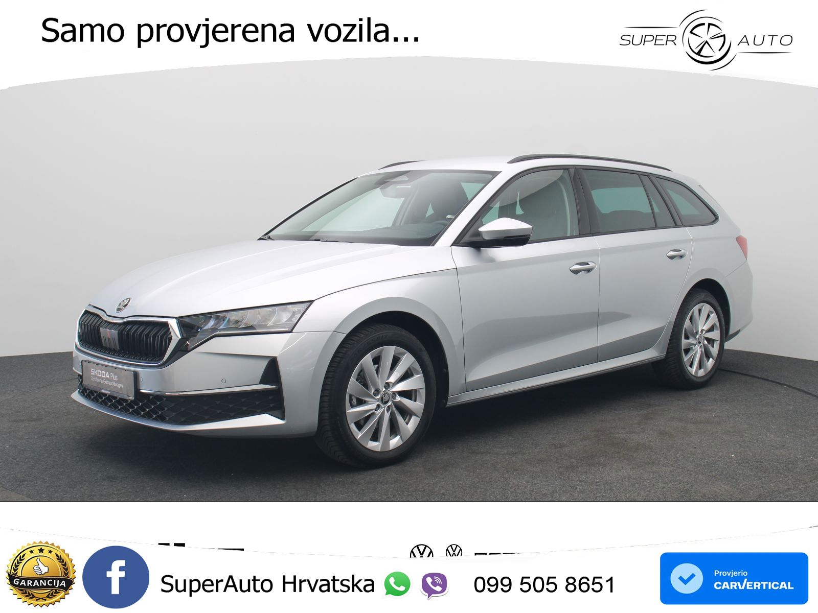 Škoda Octavia Combi 2.0 TDI (150 KS) DSG Selection LED+GR SJED+ACC