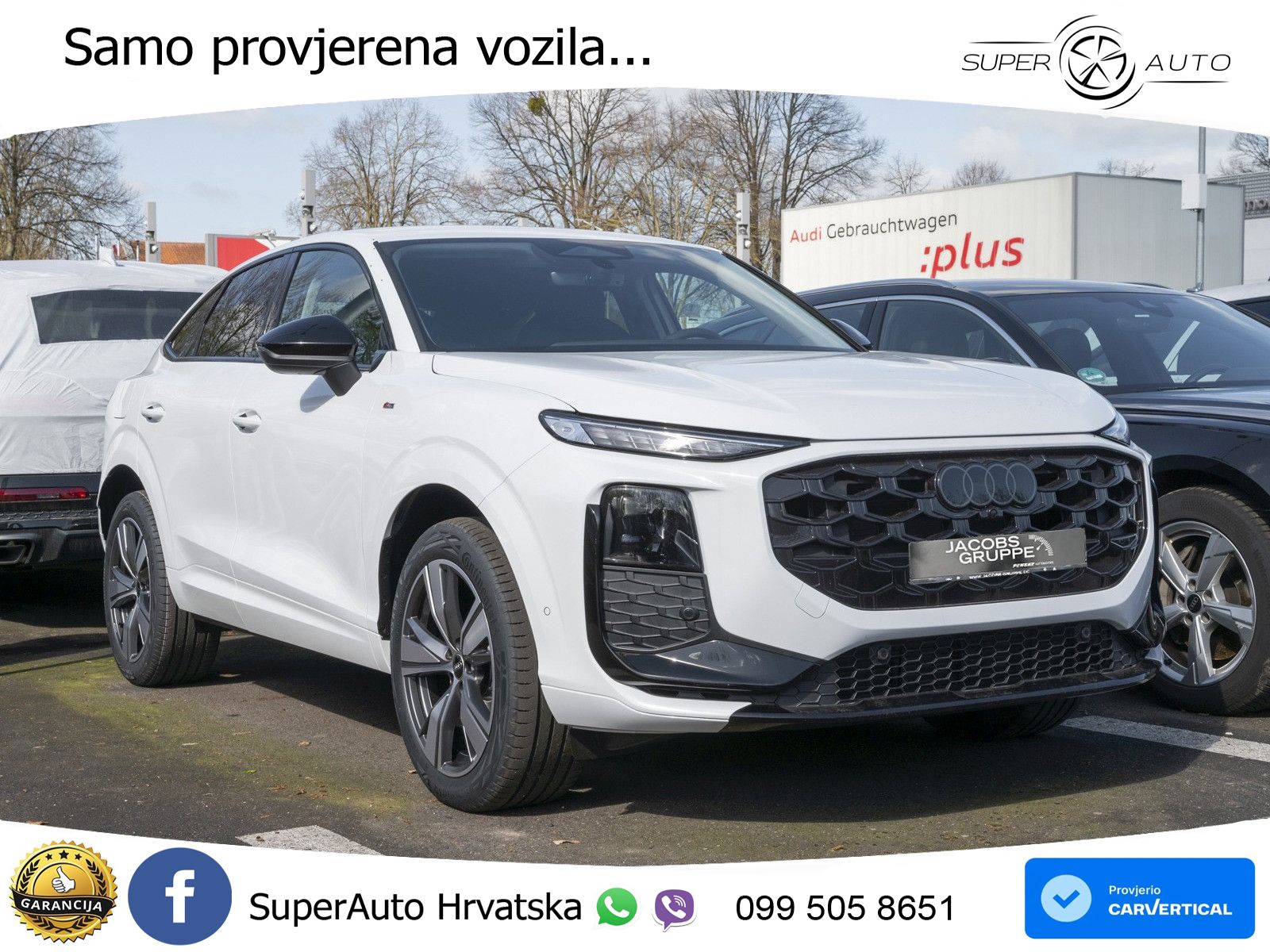 Audi Q3 III Sportback 1.5 TFSI (150 KS) S tronic S line LED+GR SJED+ACC