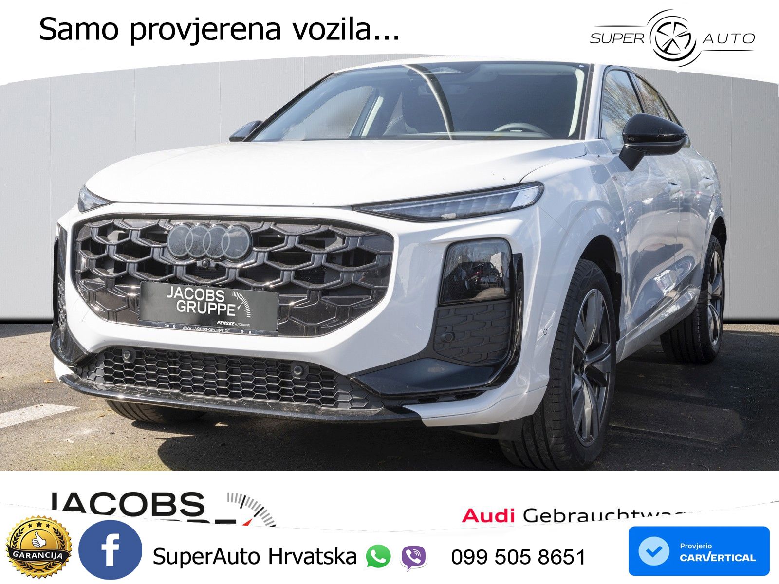 Audi Q3 III Sportback 1.5 TFSI (150 KS) S tronic S line LED+GR SJED+ACC