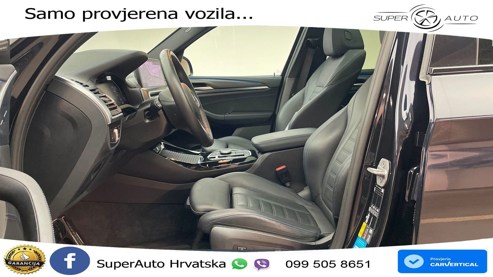 BMW iX3 80 kWh (286 KS) M Sport LED+GR SJED+ACC