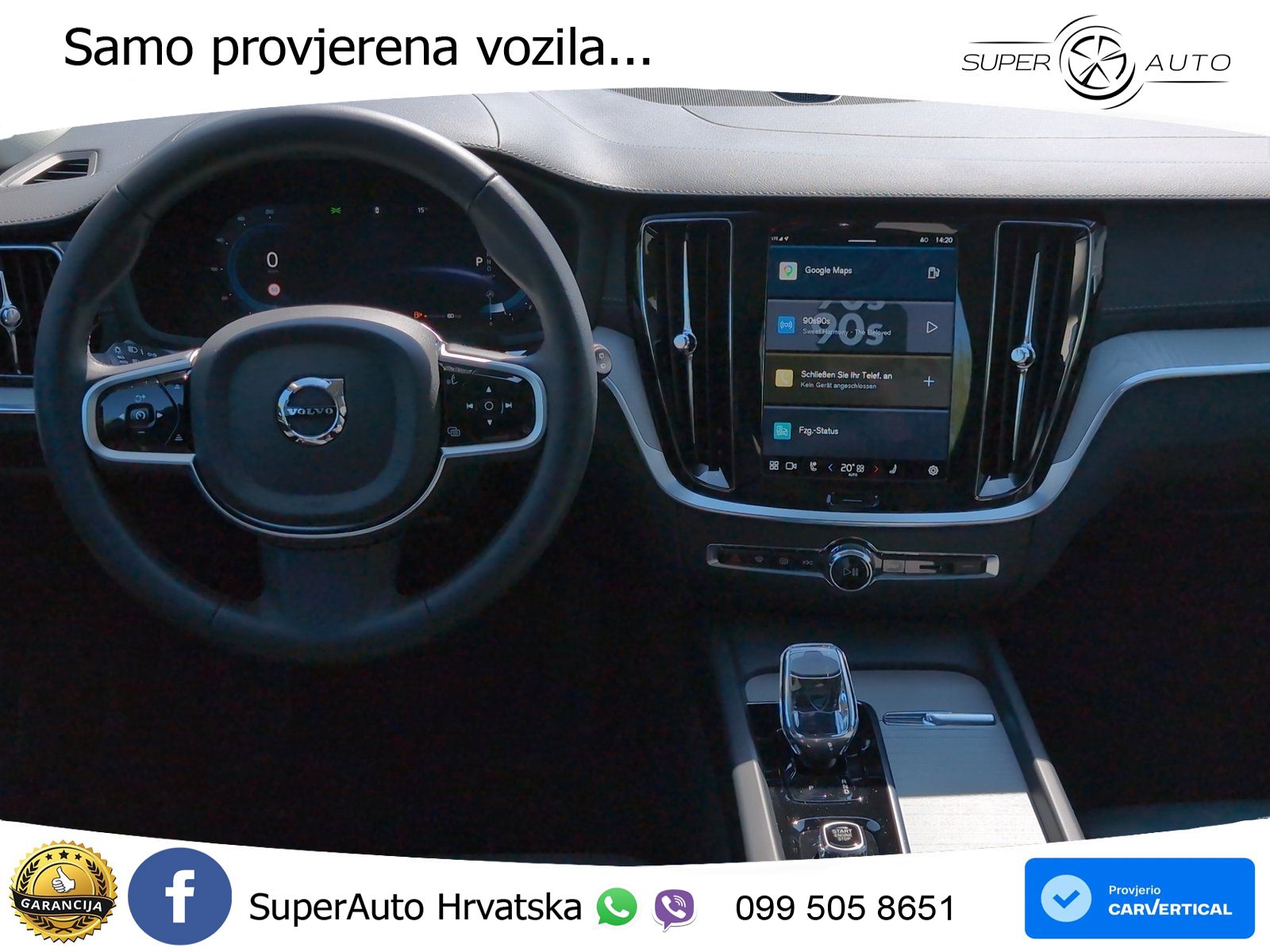 Volvo V60 2.0 B4 Benzin DCT ACC+HEAD+4xGR SJED+360+PANO