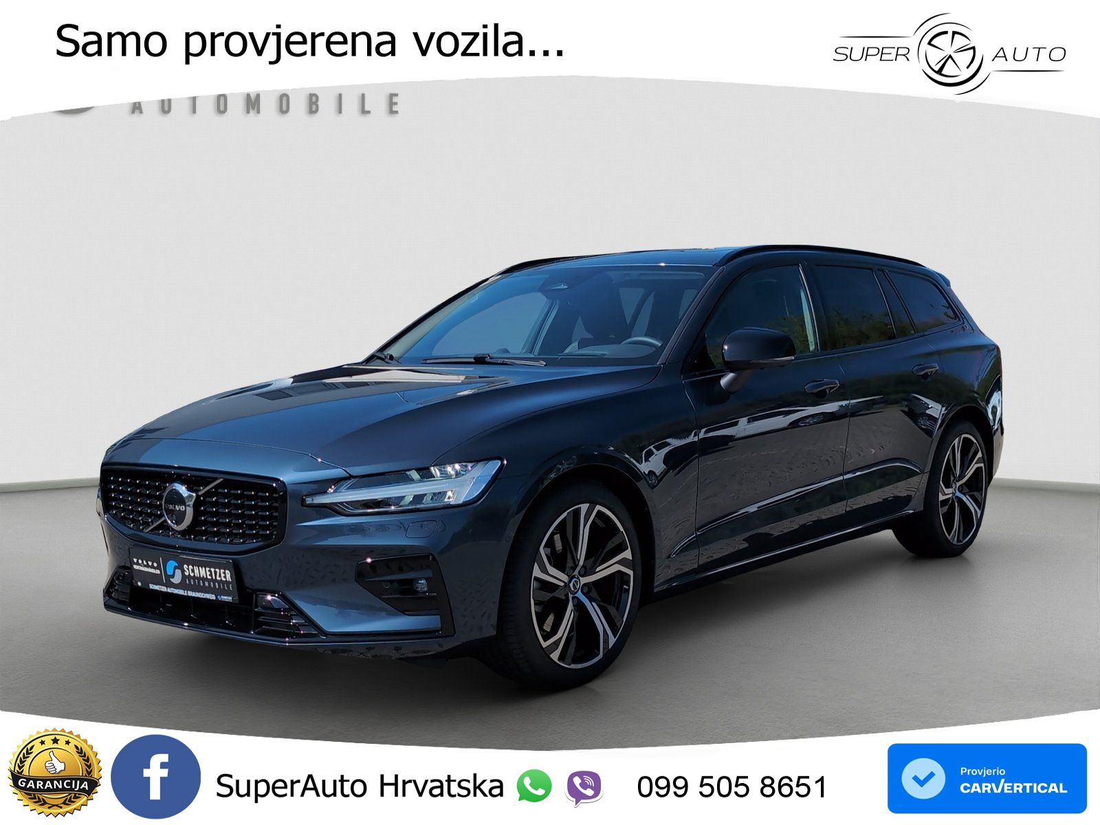 Volvo V60 2.0 B4 Benzin DCT ACC+HEAD+4xGR SJED+360+PANO
