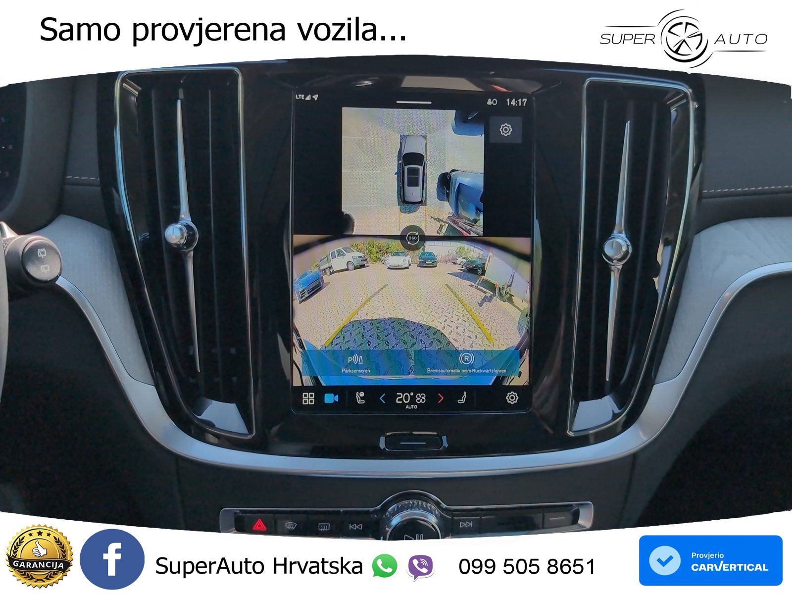 Volvo V60 2.0 B4 Benzin DCT ACC+HEAD+4xGR SJED+360+PANO