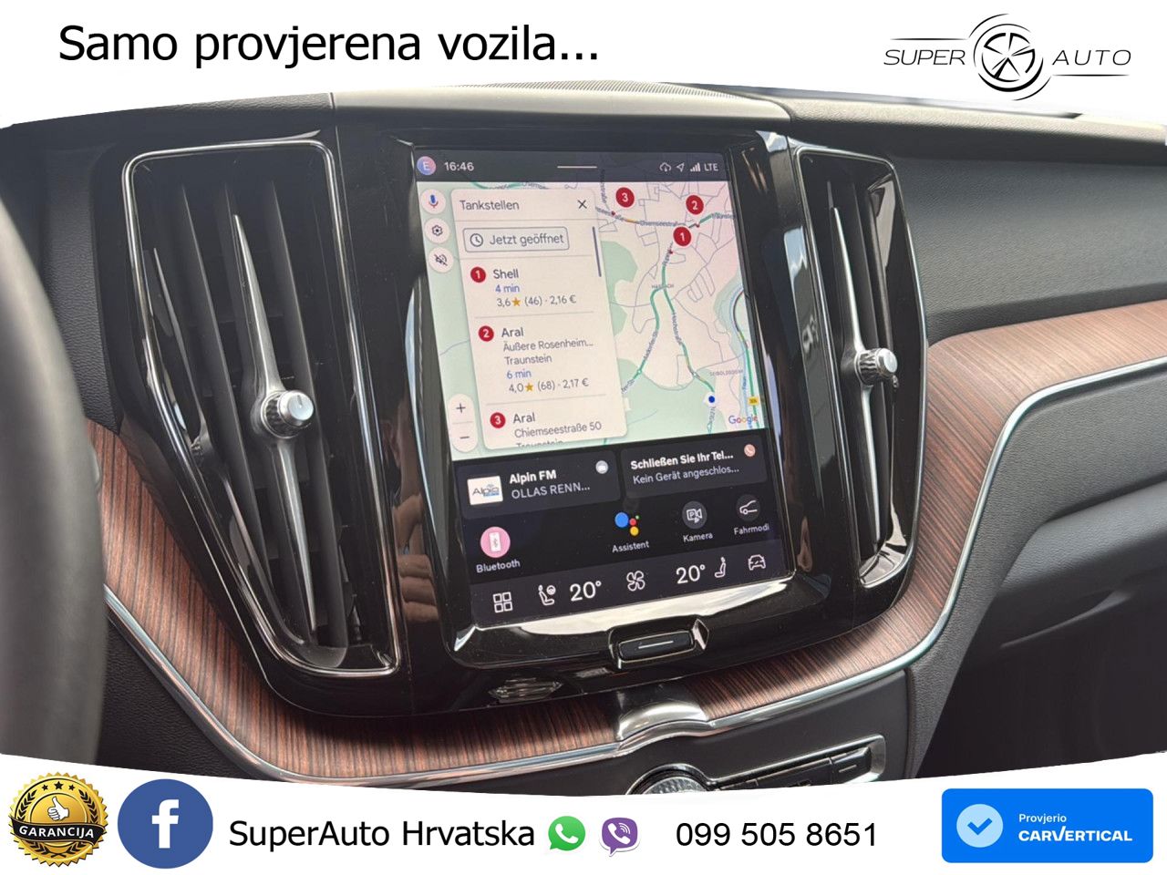 Volvo XC60 B4 Diesel FWD Geartronic LED+GR SJED+ACC
