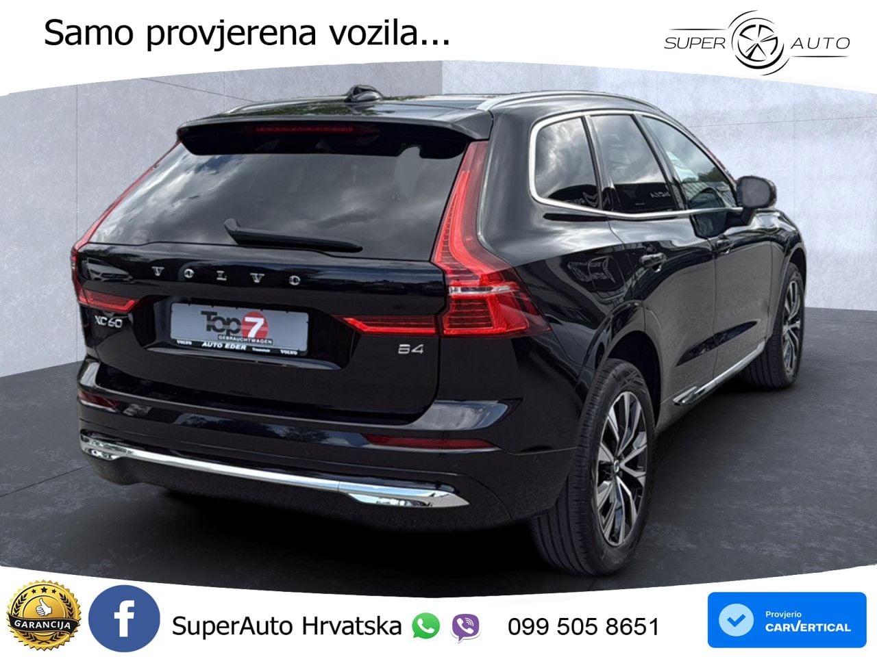 Volvo XC60 B4 Diesel FWD Geartronic LED+GR SJED+ACC