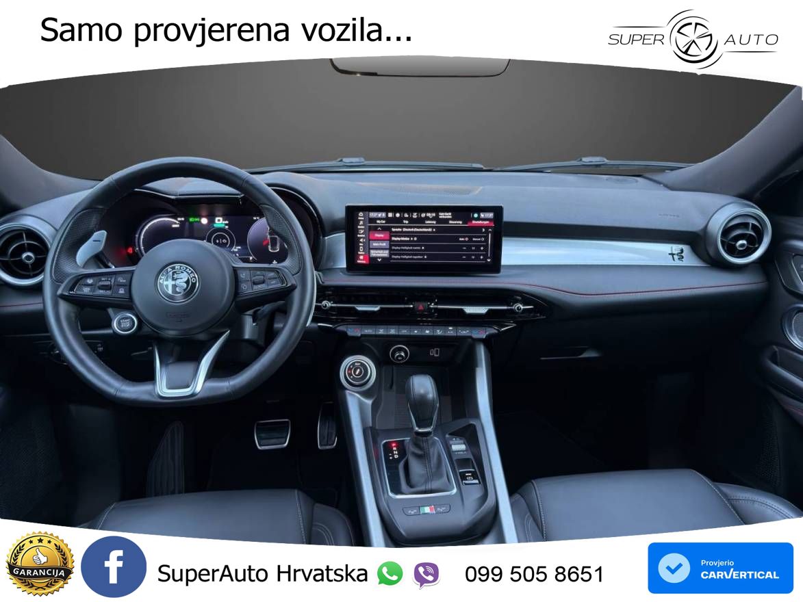 Alfa Romeo Tonale 1.5 VGT (160 KS) 48V-Hybrid TCT MATRIX+GR SJED+KAM