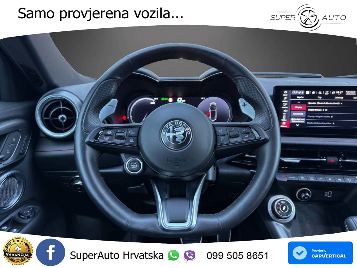 Alfa Romeo Tonale 1.5 VGT (160 KS) 48V-Hybrid TCT MATRIX+GR SJED+KAM
