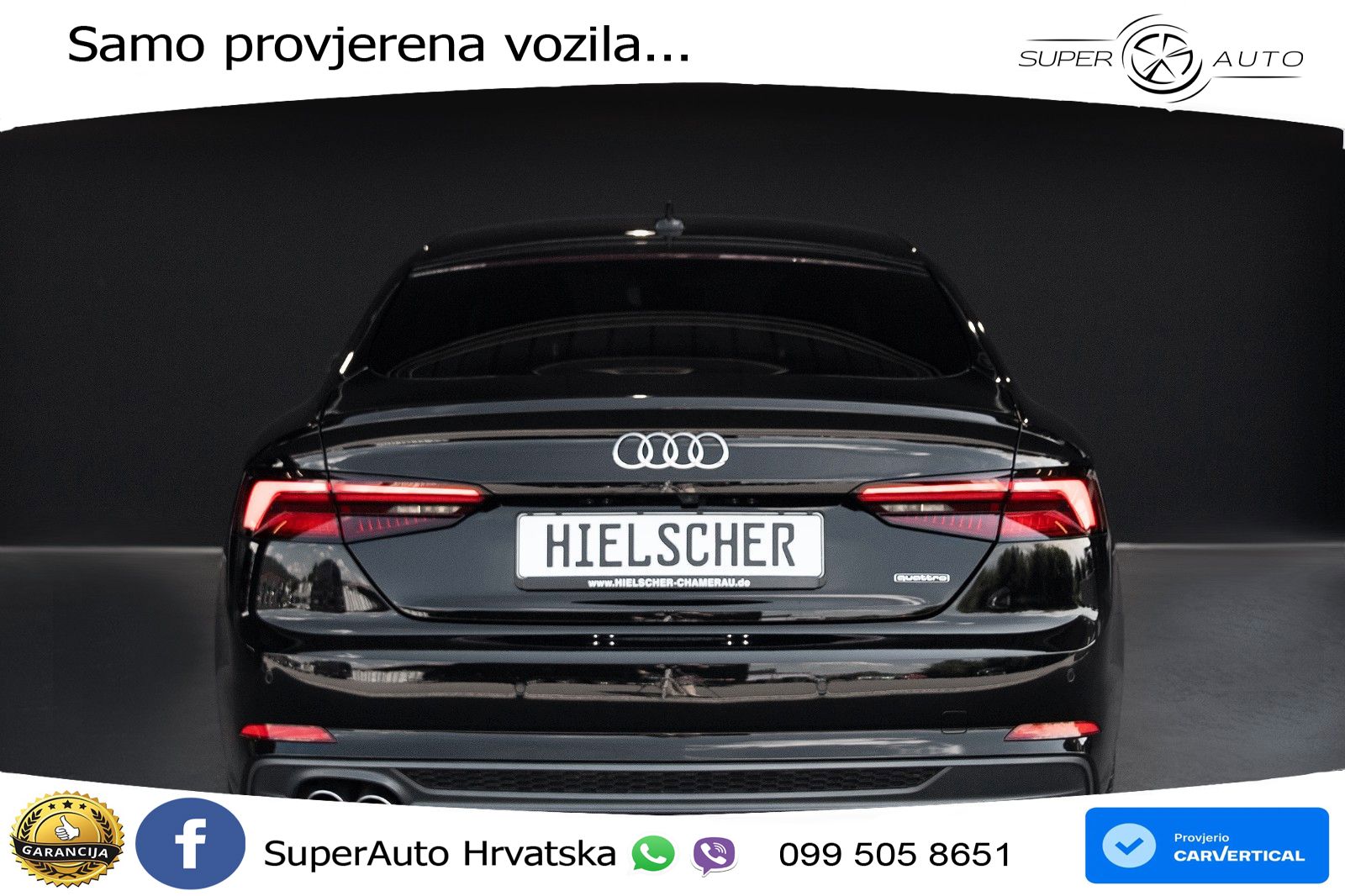 Audi A5 Sportback 50 TDI V6 (286 KS) quattro Tiptronic S line