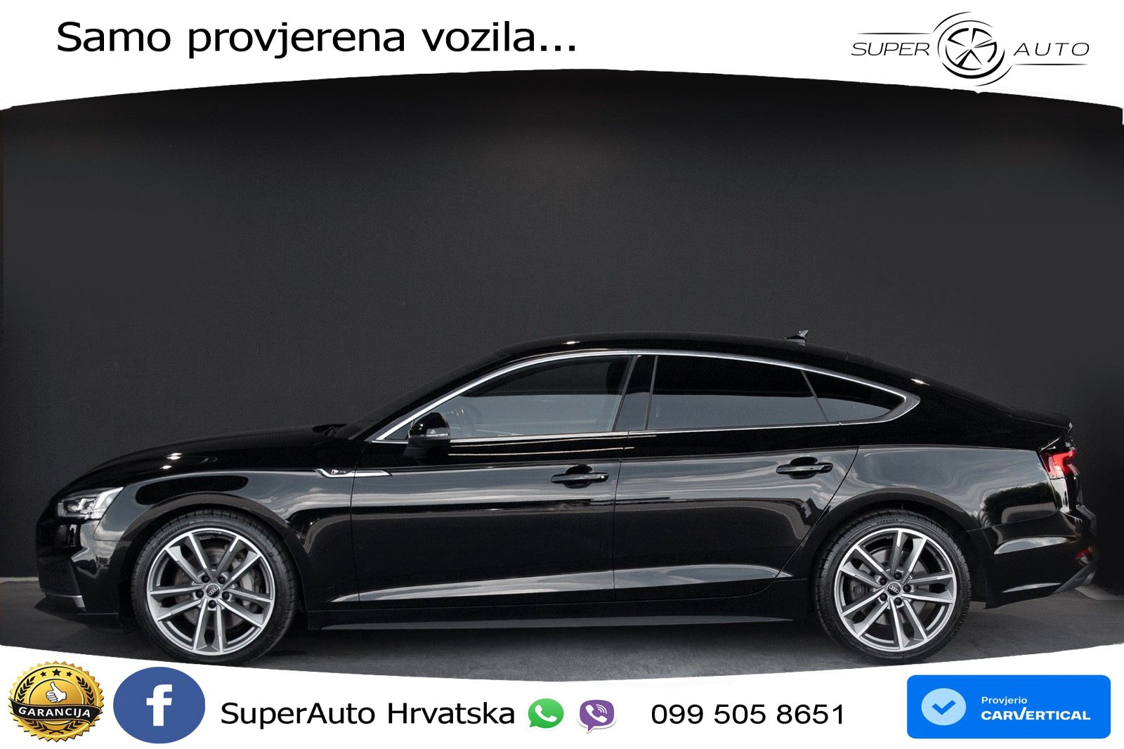 Audi A5 Sportback 50 TDI V6 (286 KS) quattro Tiptronic S line