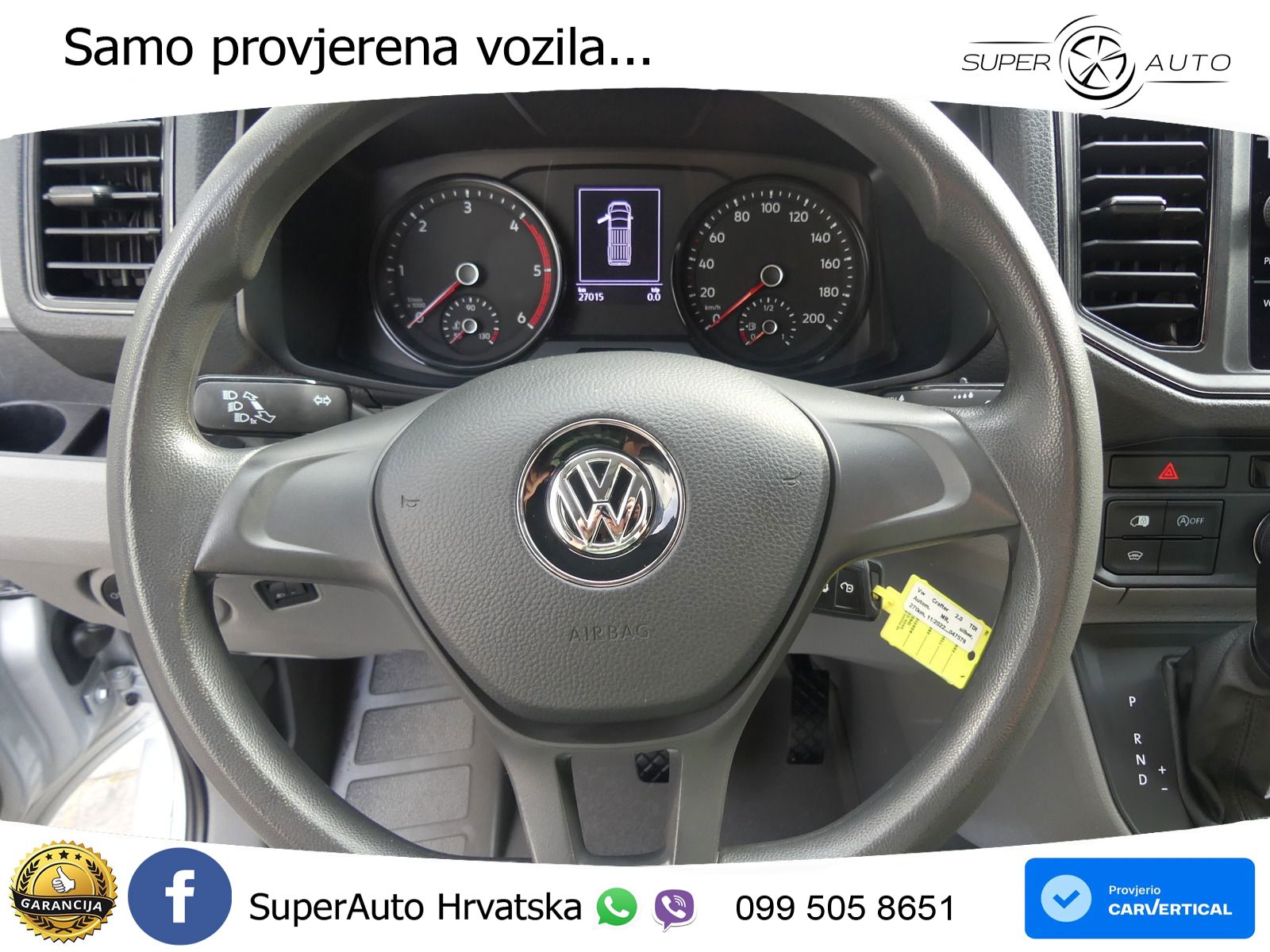 Volkswagen Crafter Kasten 35 Mittellang DACHTRÄGER/KAM/AHK/ 140 KS