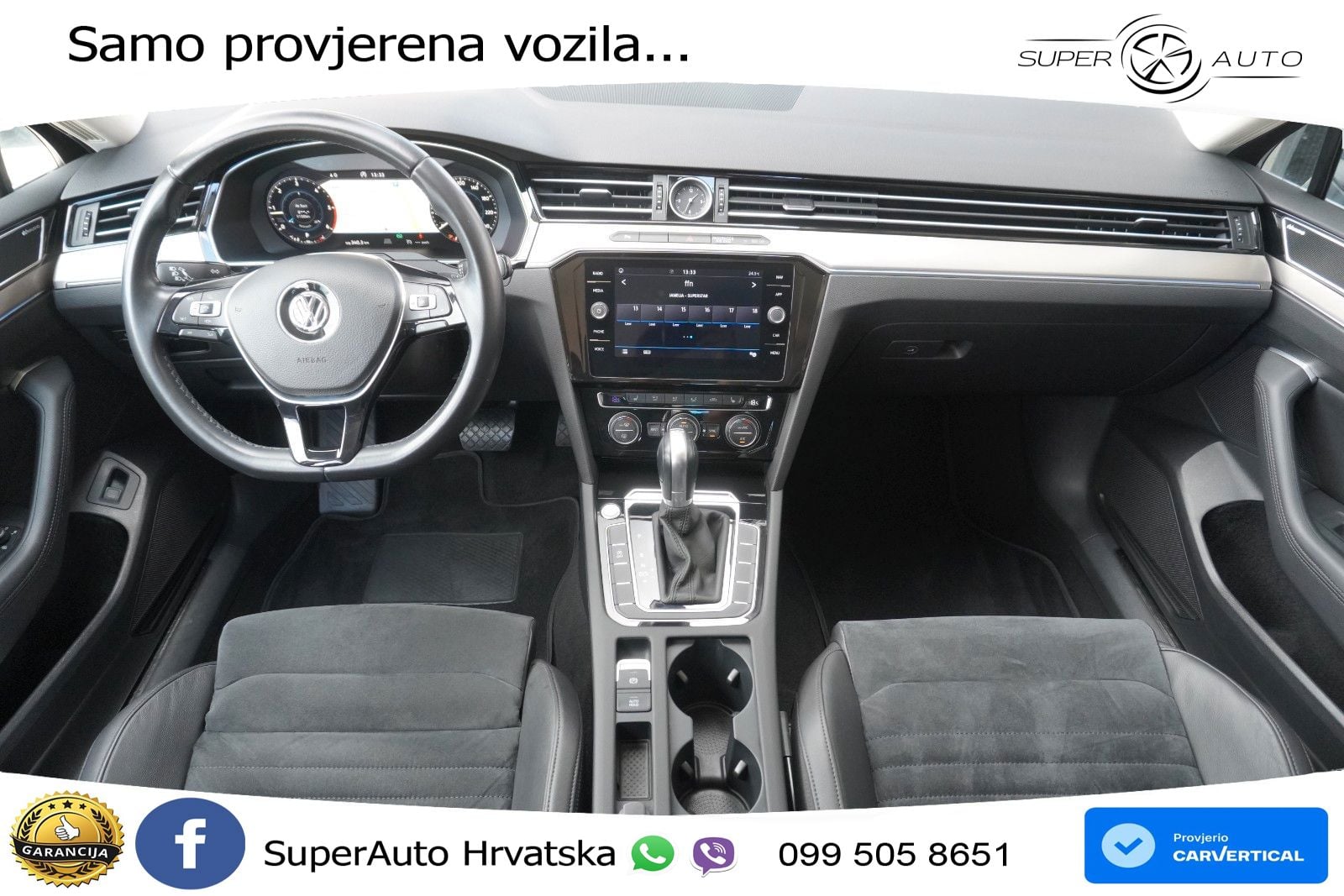 Volkswagen Passat 2.0 TDI (190 KS) DSG Highline LED+GR SJED+ACC