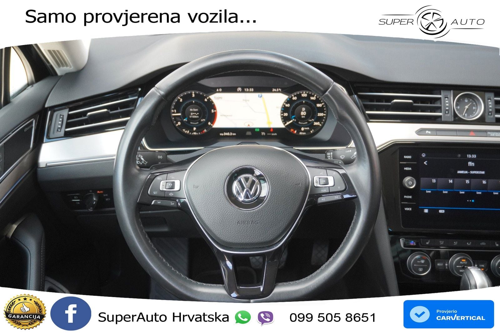 Volkswagen Passat 2.0 TDI (190 KS) DSG Highline LED+GR SJED+ACC