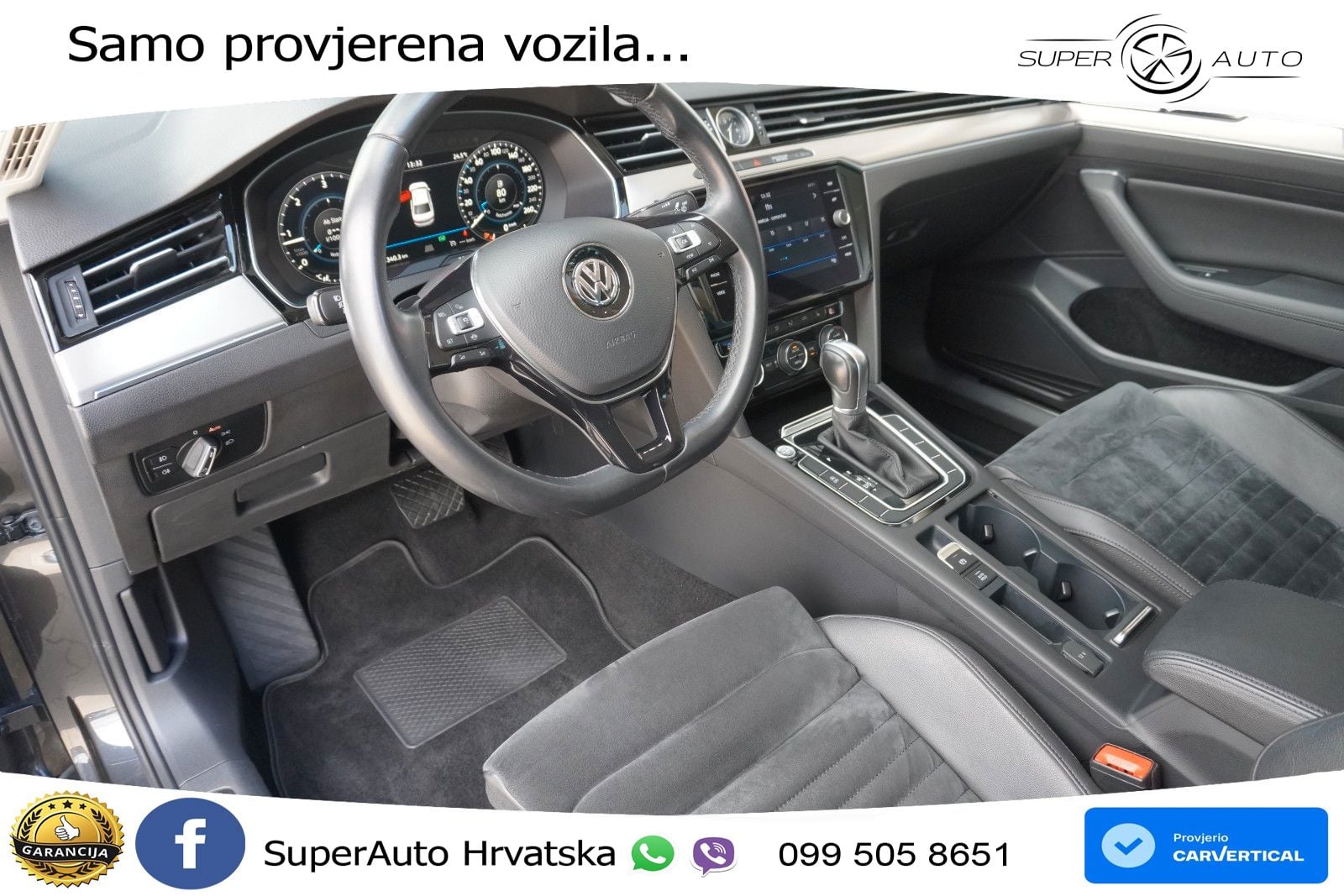 Volkswagen Passat 2.0 TDI (190 KS) DSG Highline LED+GR SJED+ACC
