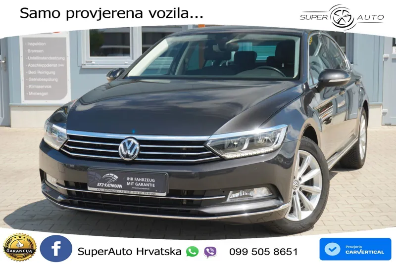Volkswagen Passat 2.0 TDI (190 KS) DSG Highline LED+GR SJED+ACC