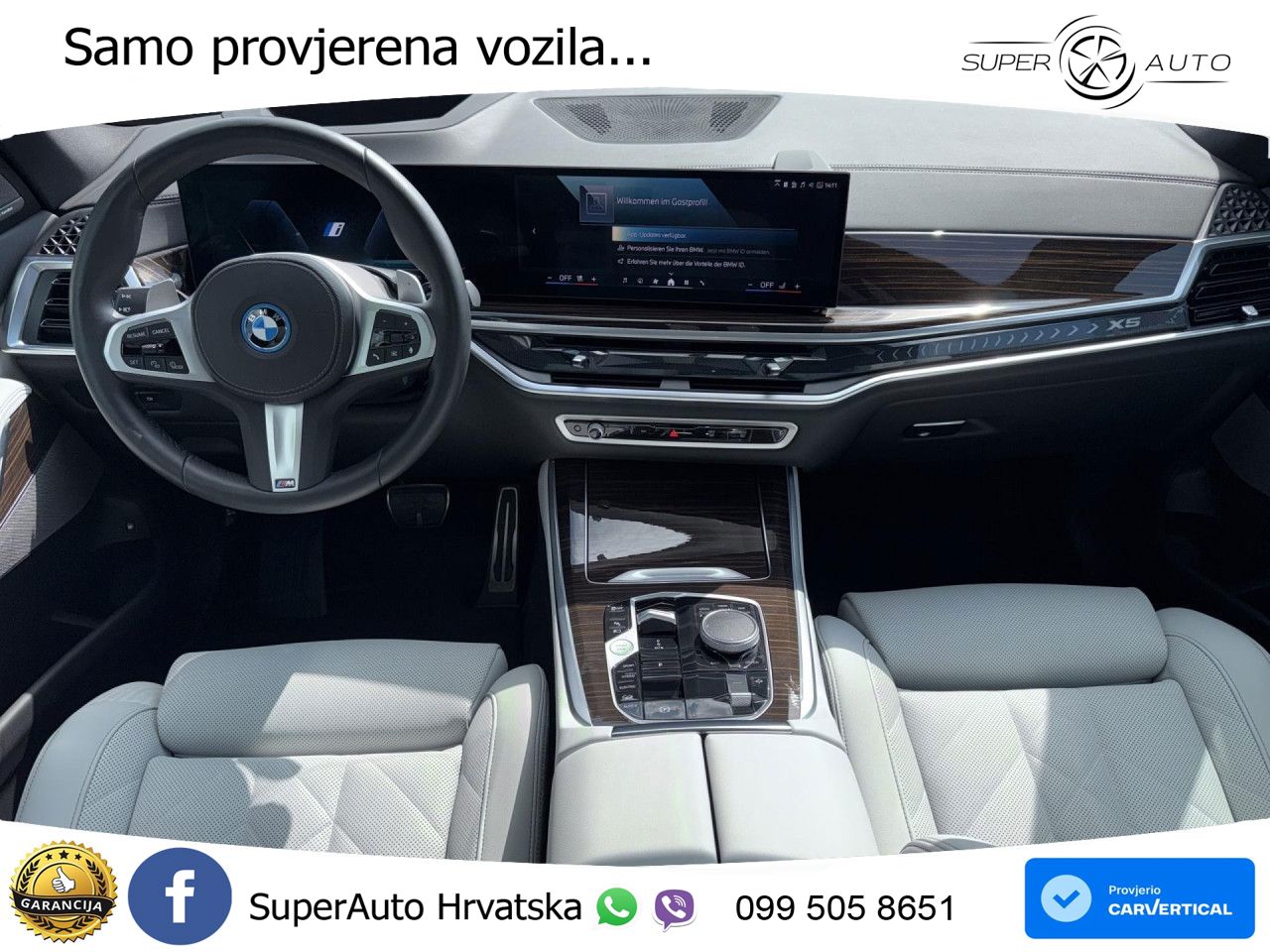 BMW X5 50e (489 KS) xDrive Steptronic M Sport ACC+HEAD+4xGR SJED+360+PANO