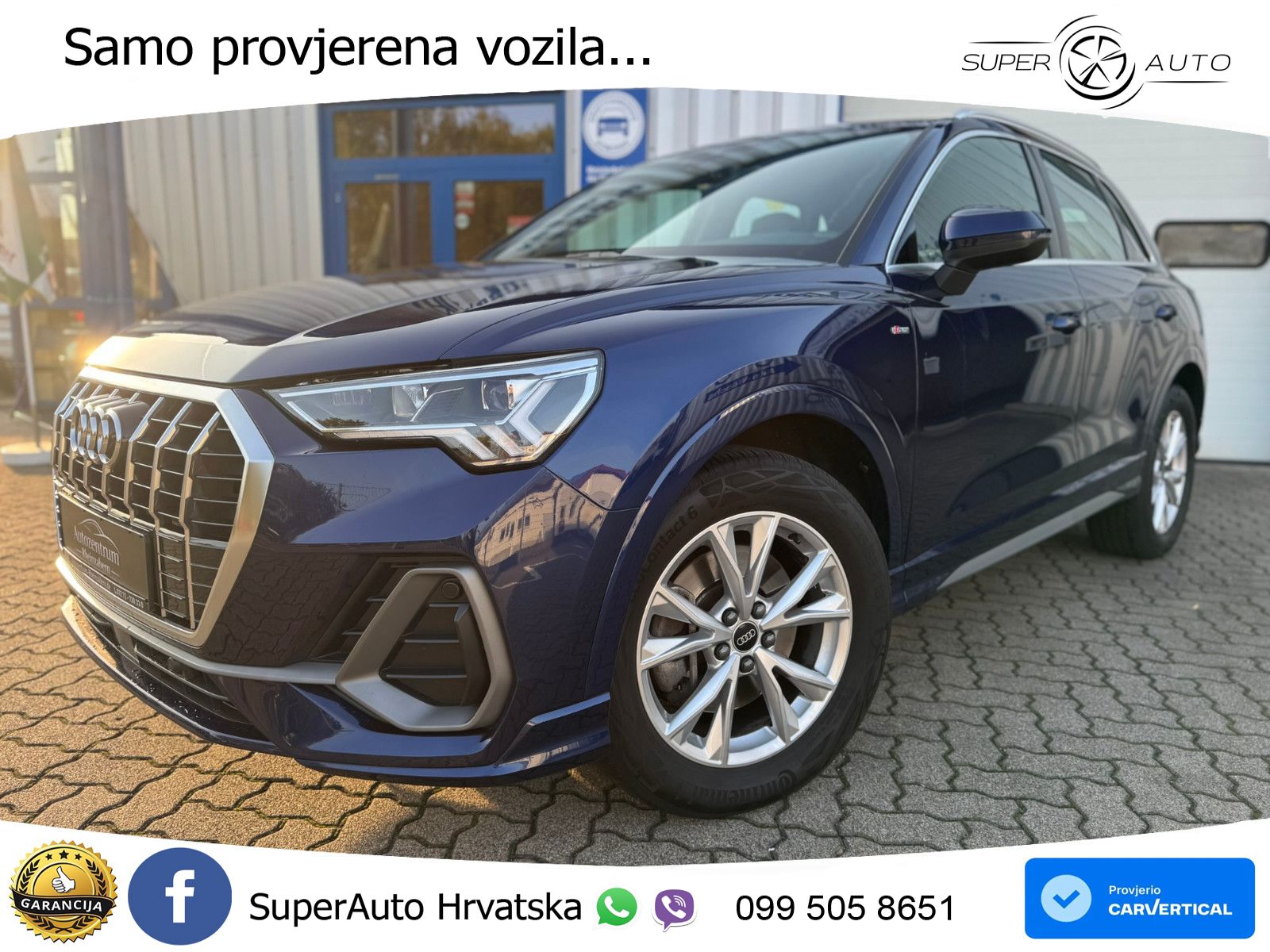 Audi Q3 40 TDI (200 KS) quattro S tronic S line LED+GR SJED+ACC