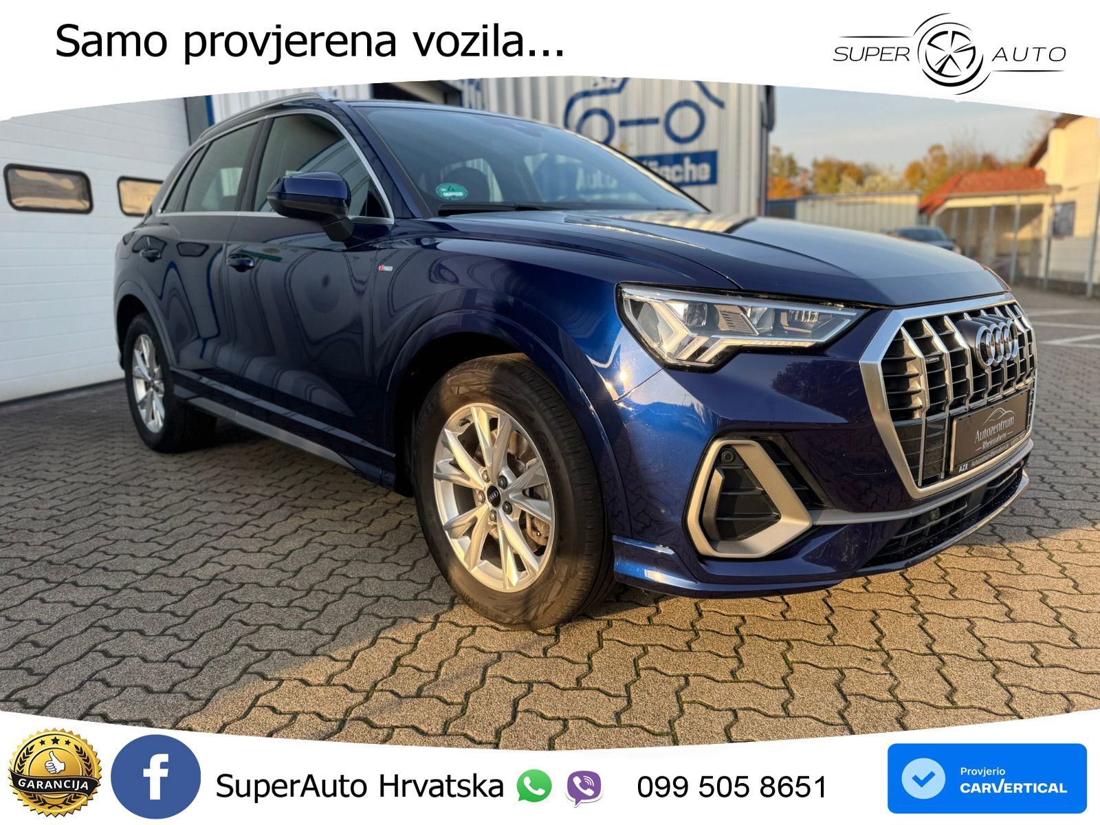 Audi Q3 40 TDI (200 KS) quattro S tronic S line LED+GR SJED+ACC