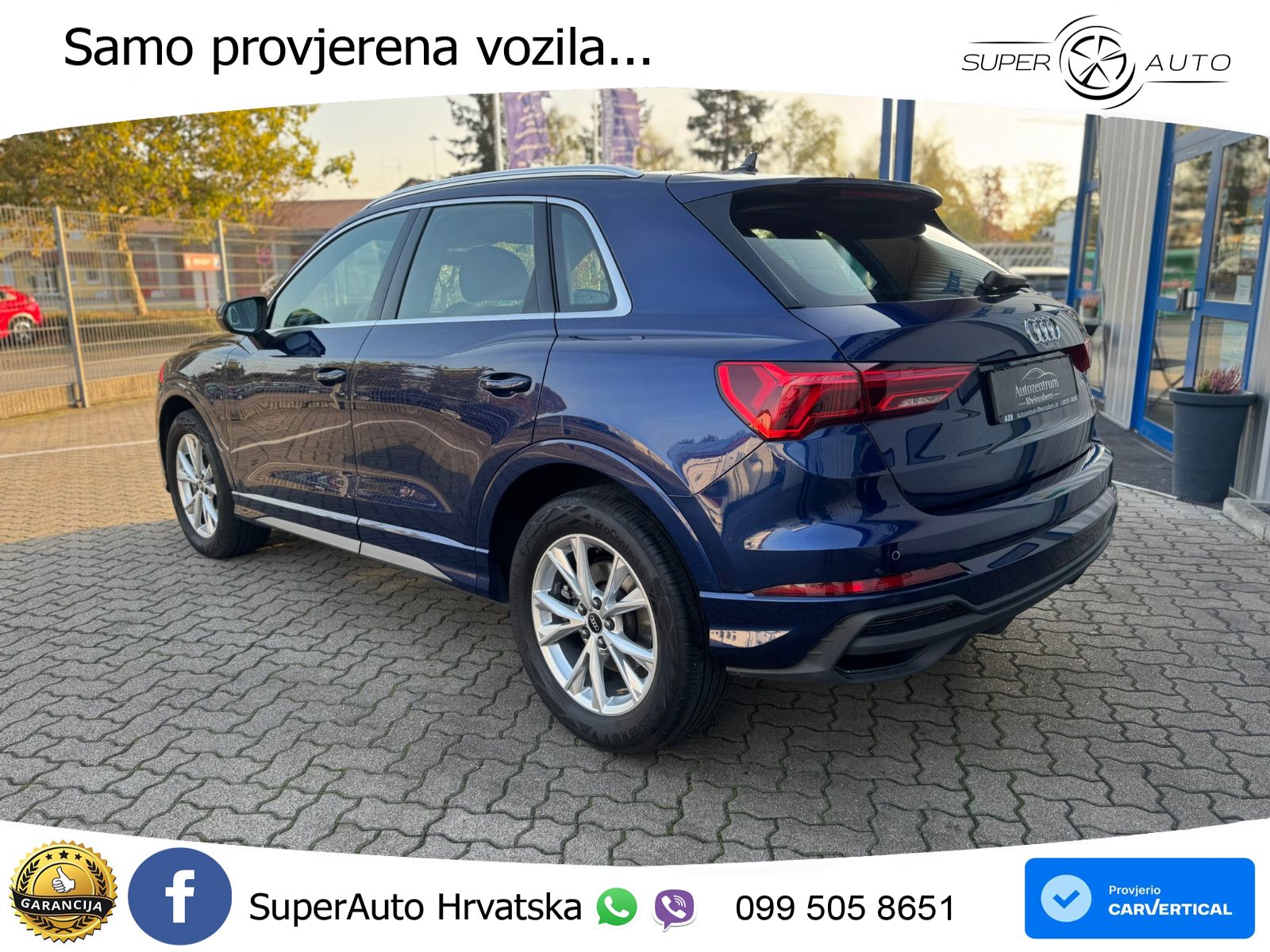 Audi Q3 40 TDI (200 KS) quattro S tronic S line LED+GR SJED+ACC
