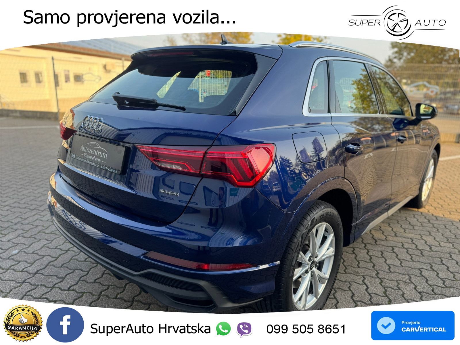 Audi Q3 40 TDI (200 KS) quattro S tronic S line LED+GR SJED+ACC