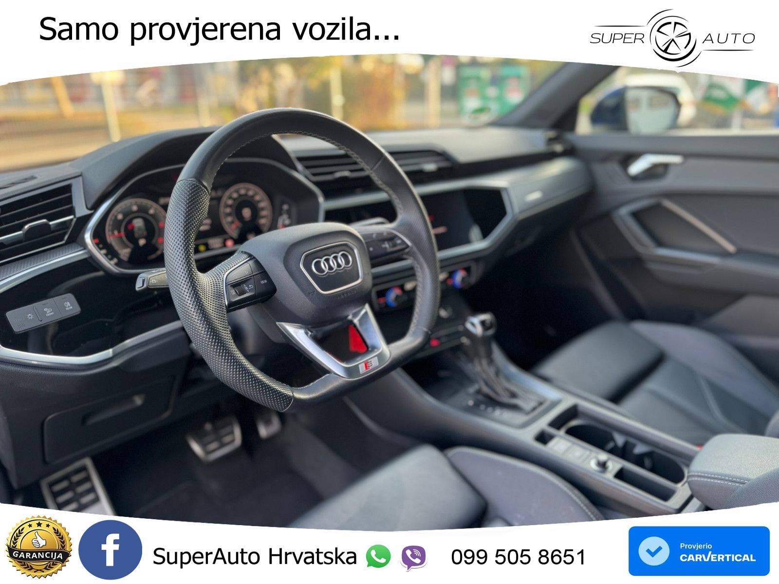 Audi Q3 40 TDI (200 KS) quattro S tronic S line LED+GR SJED+ACC