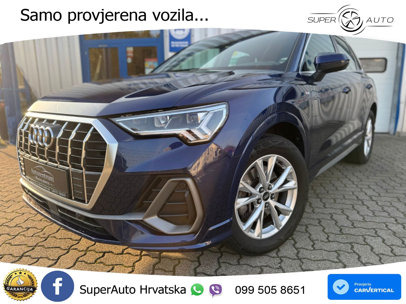 Audi Q3 40 TDI (200 KS) quattro S tronic S line LED+GR SJED+ACC