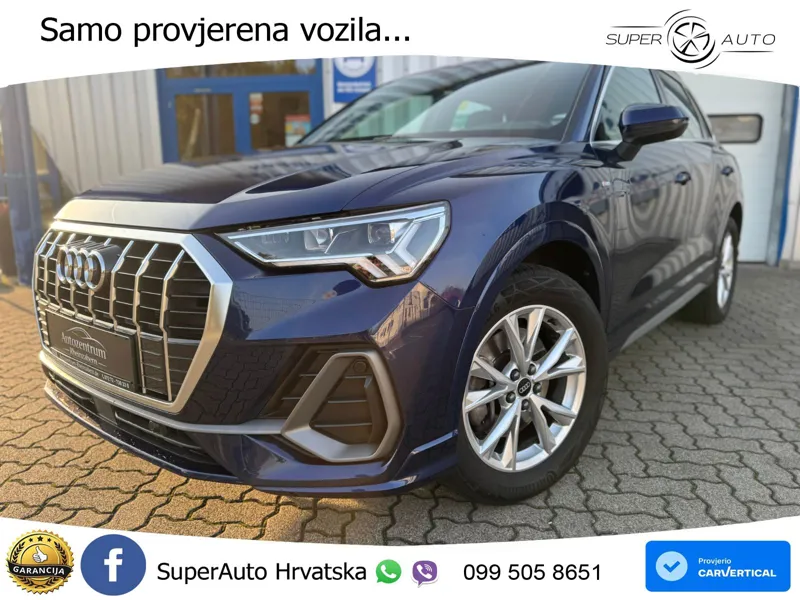 Audi Q3 40 TDI (200 KS) quattro S tronic S line LED+GR SJED+ACC