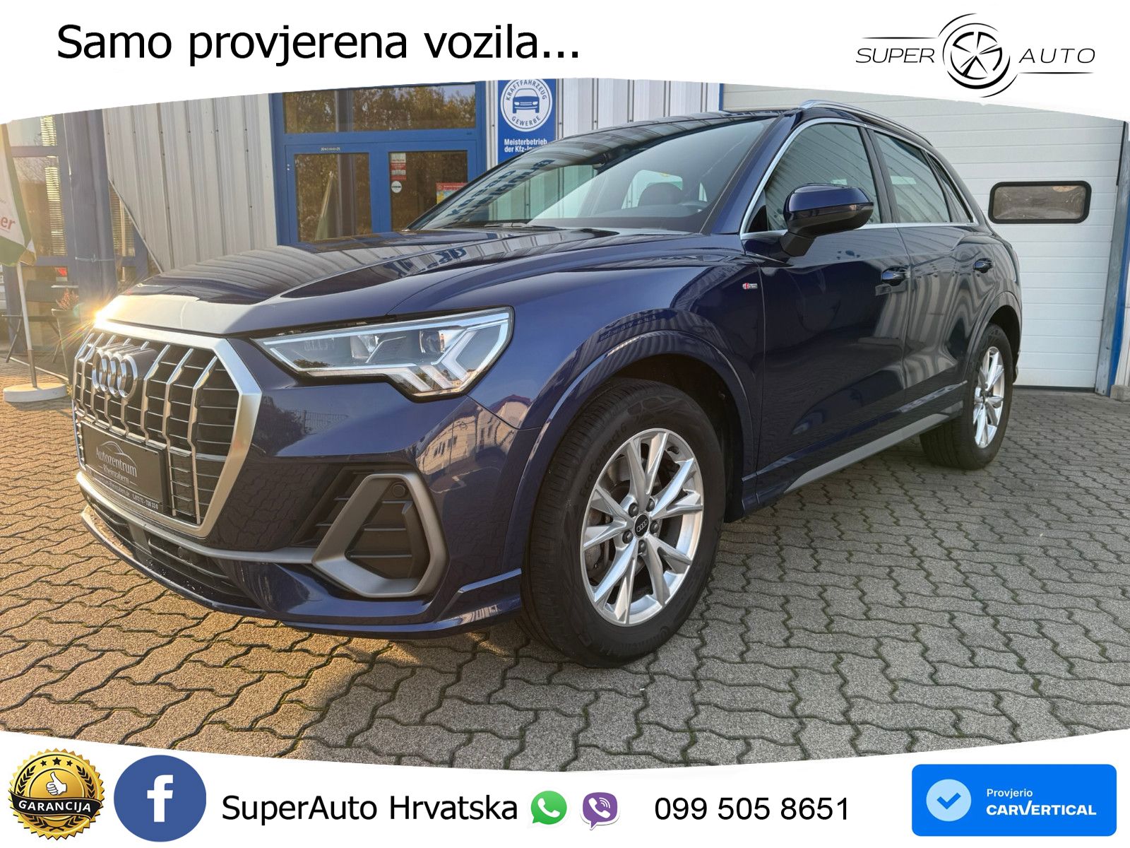 Audi Q3 40 TDI (200 KS) quattro S tronic S line LED+GR SJED+ACC