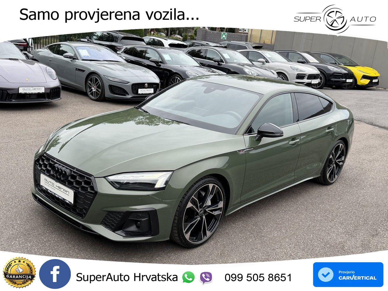 Audi A5 Sportback  40 TFSI (204 KS) S tronic S line MATRIX+GR SJED+KAM