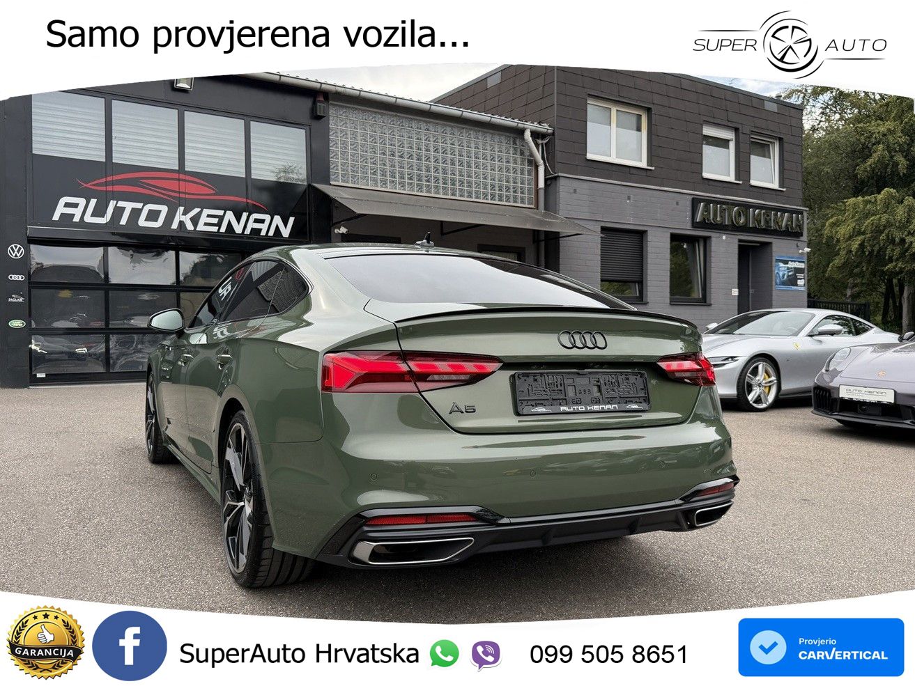 Audi A5 Sportback  40 TFSI (204 KS) S tronic S line MATRIX+GR SJED+KAM