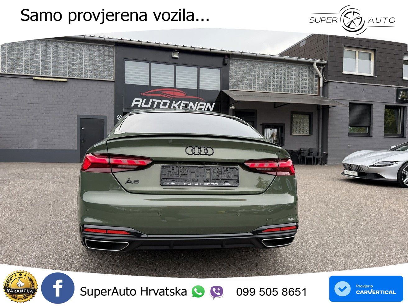 Audi A5 Sportback  40 TFSI (204 KS) S tronic S line MATRIX+GR SJED+KAM