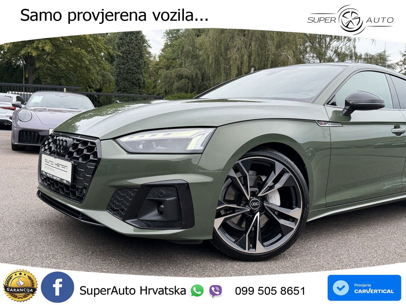 Audi A5 Sportback  40 TFSI (204 KS) S tronic S line MATRIX+GR SJED+KAM