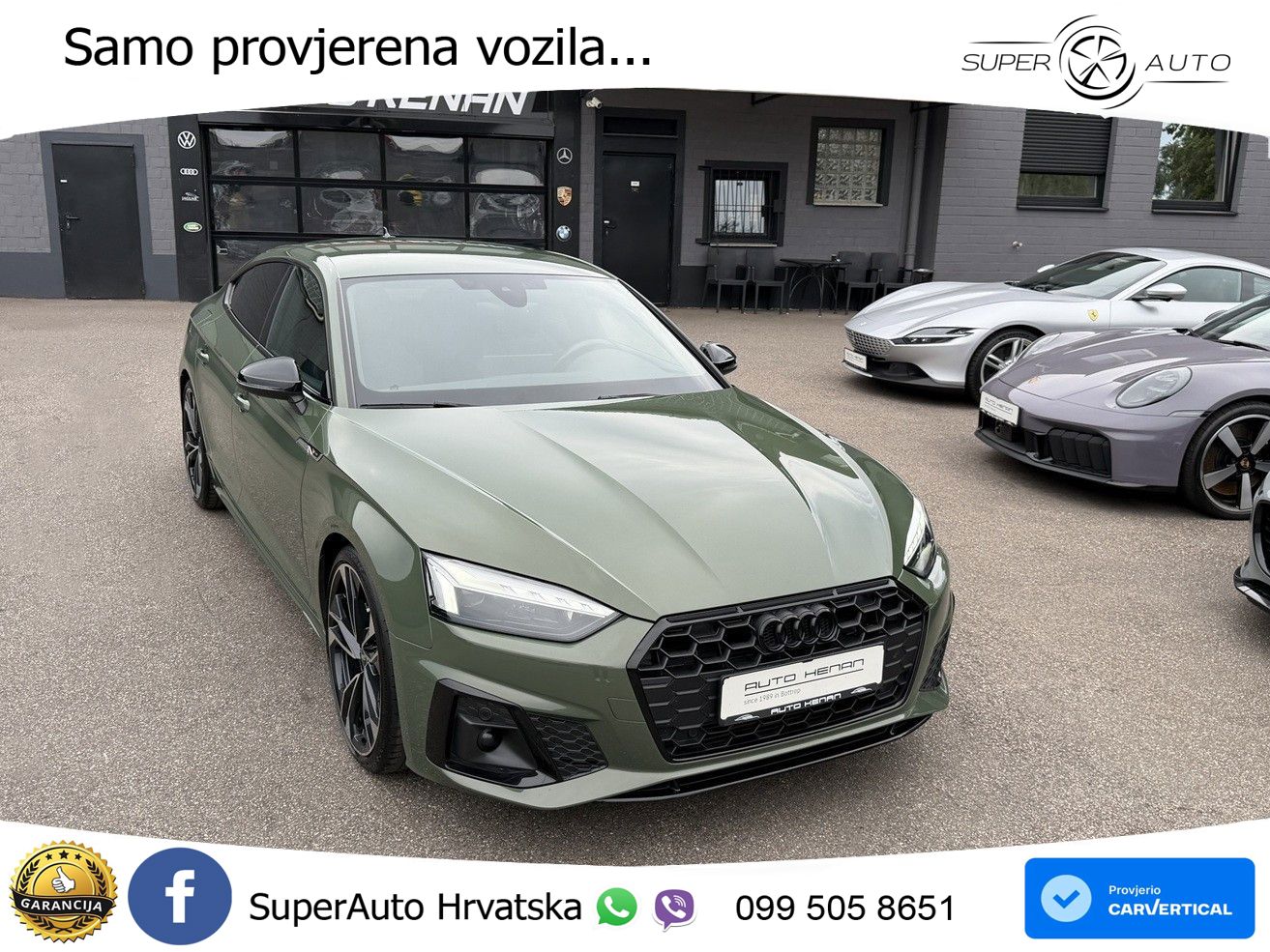Audi A5 Sportback  40 TFSI (204 KS) S tronic S line MATRIX+GR SJED+KAM
