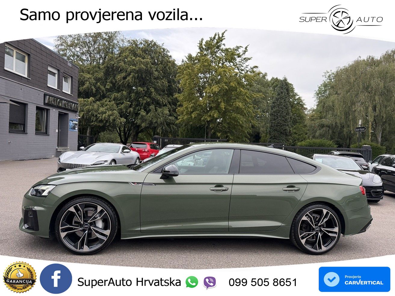 Audi A5 Sportback  40 TFSI (204 KS) S tronic S line MATRIX+GR SJED+KAM