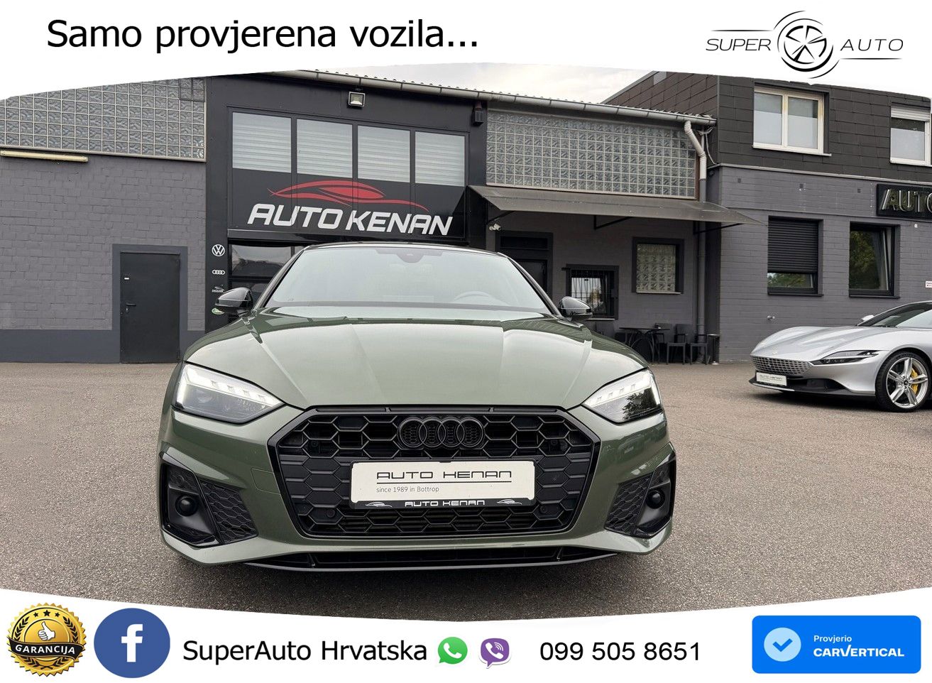 Audi A5 Sportback  40 TFSI (204 KS) S tronic S line MATRIX+GR SJED+KAM