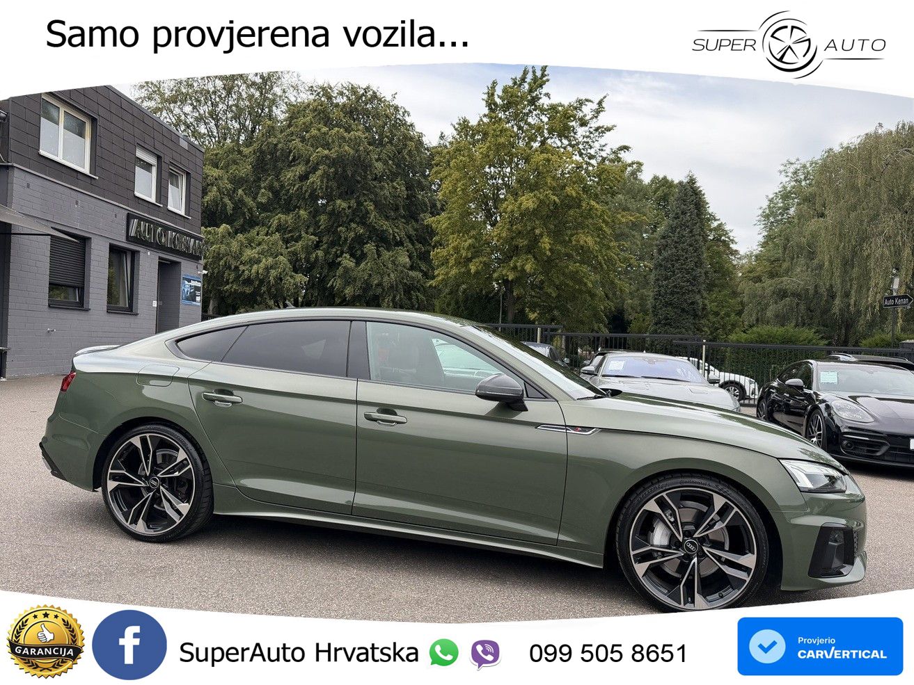 Audi A5 Sportback  40 TFSI (204 KS) S tronic S line MATRIX+GR SJED+KAM