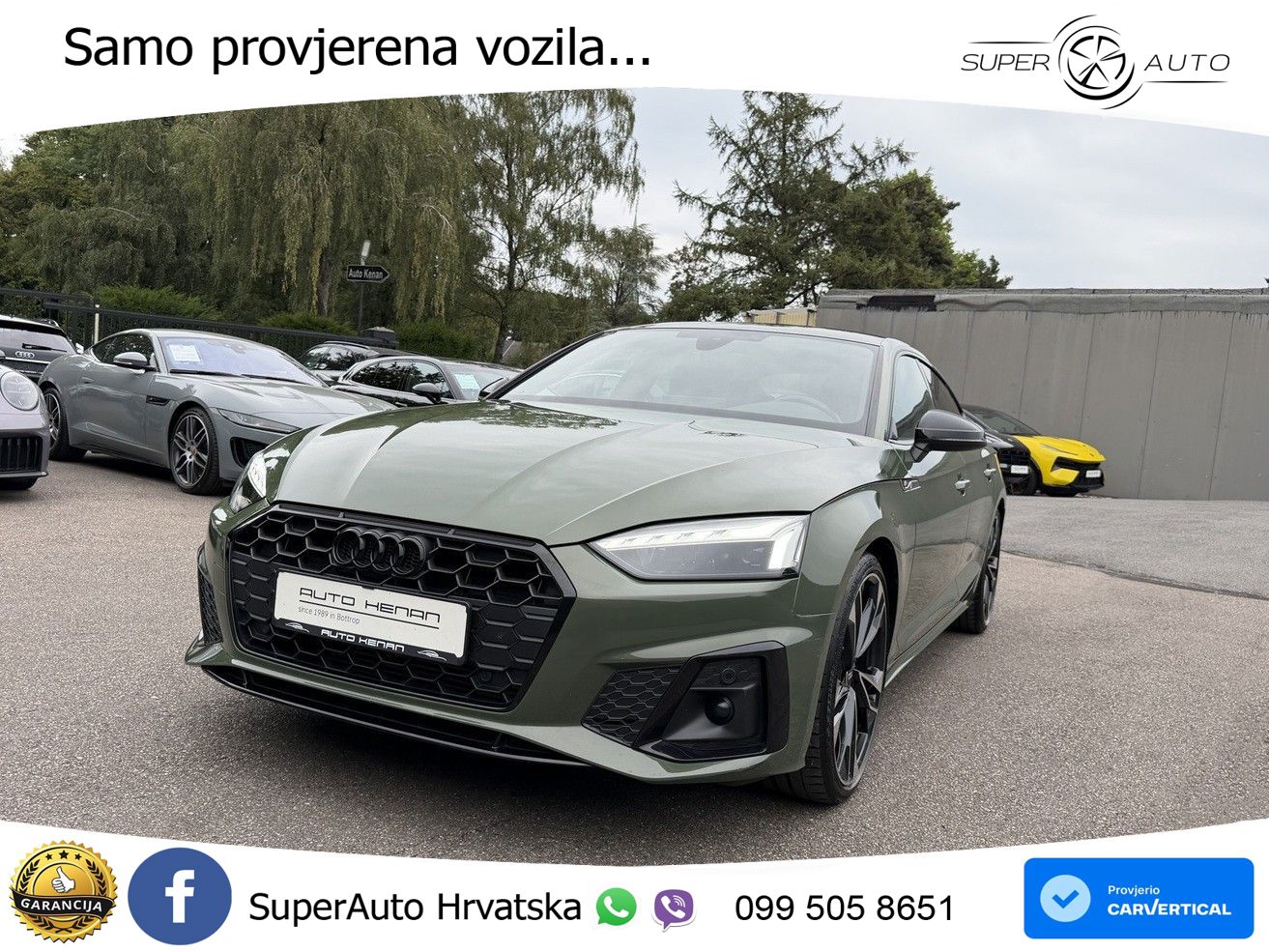 Audi A5 Sportback  40 TFSI (204 KS) S tronic S line MATRIX+GR SJED+KAM