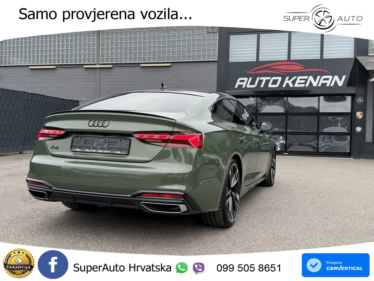 Audi A5 Sportback  40 TFSI (204 KS) S tronic S line MATRIX+GR SJED+KAM
