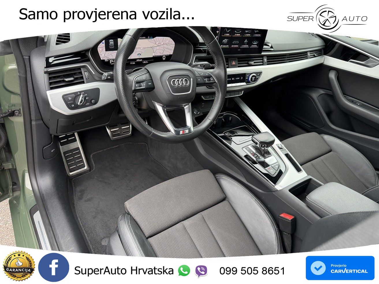 Audi A5 Sportback  40 TFSI (204 KS) S tronic S line MATRIX+GR SJED+KAM