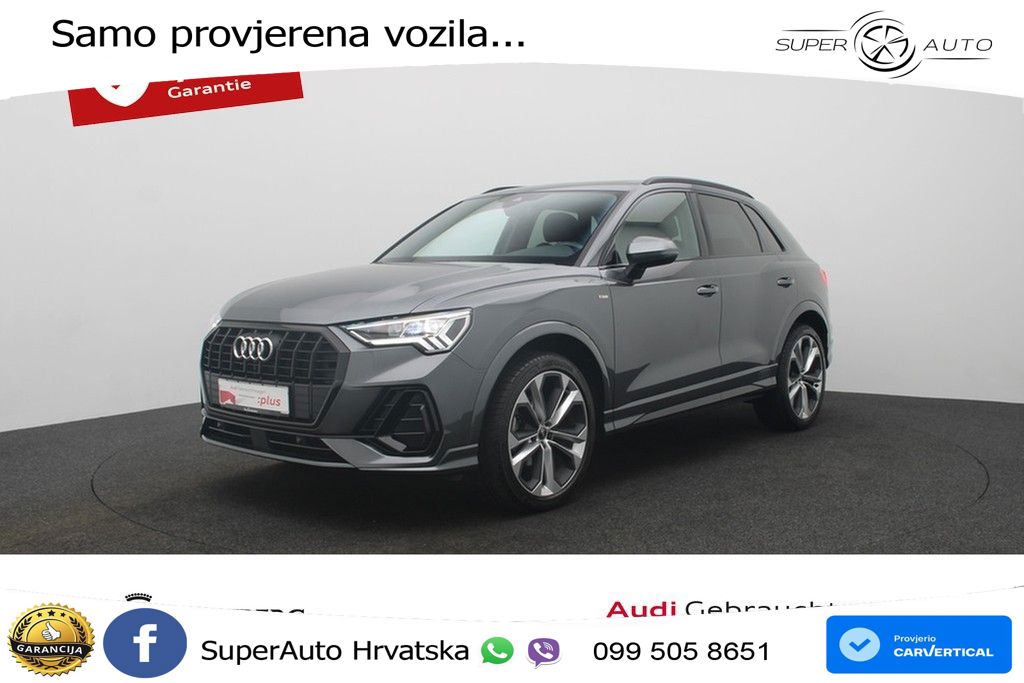 Audi Q3 35 TFSI (150 KS) S tronic S line LED+GR SJED+ACC