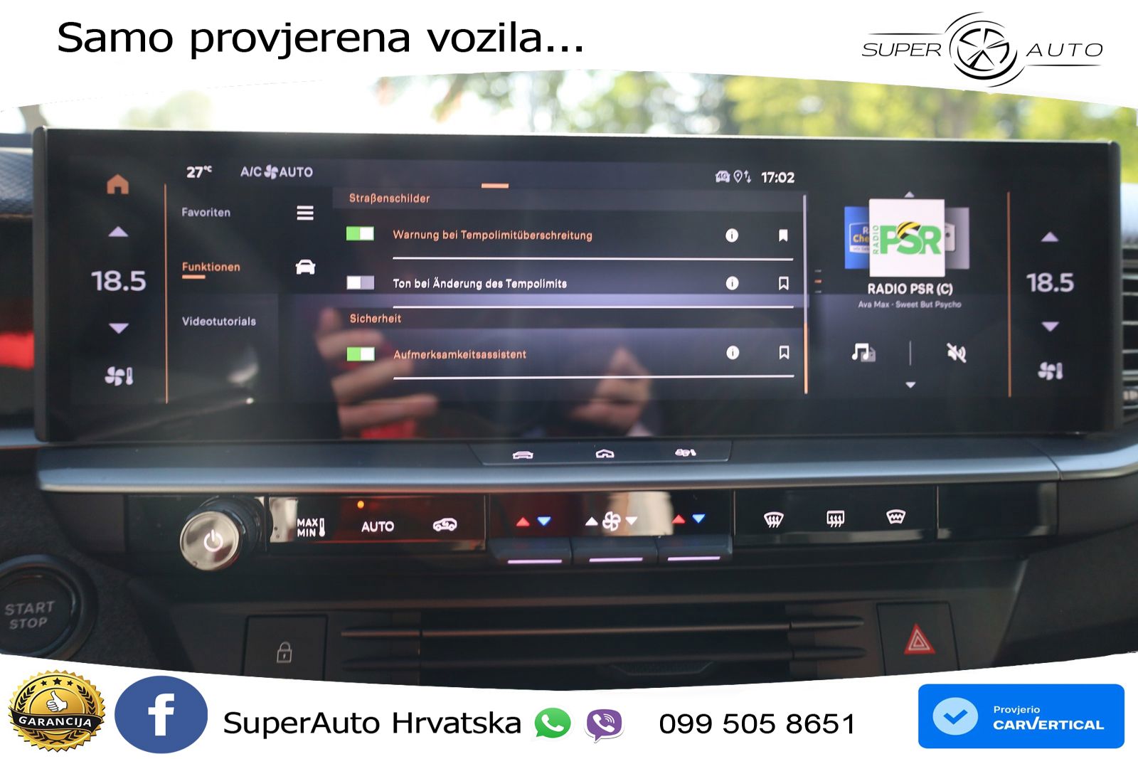 Opel Grandland 1.2 Turbo (145 KS) Hybrid eDCT Ultimate LED+GR SJED+ACC