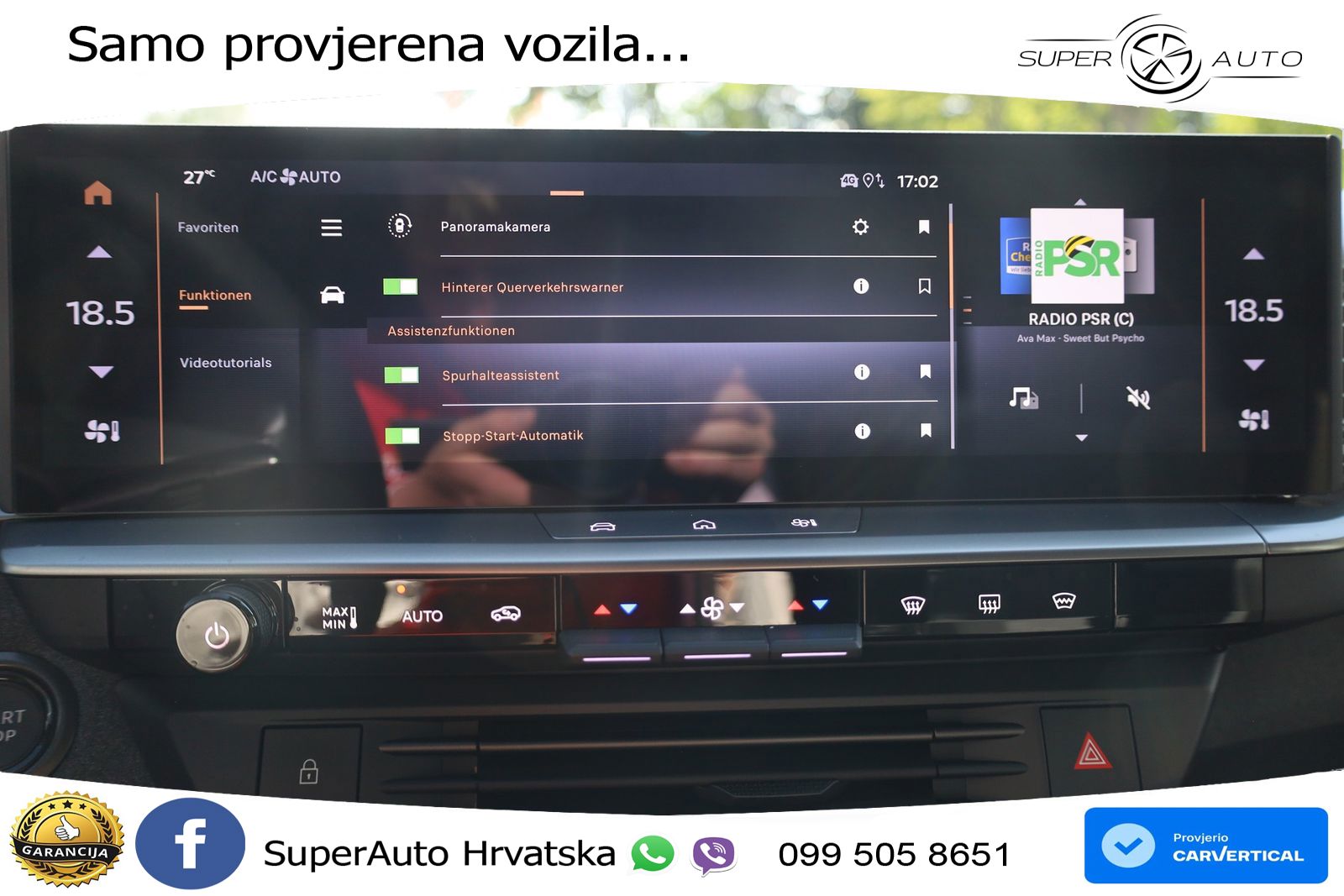 Opel Grandland 1.2 Turbo (145 KS) Hybrid eDCT Ultimate LED+GR SJED+ACC