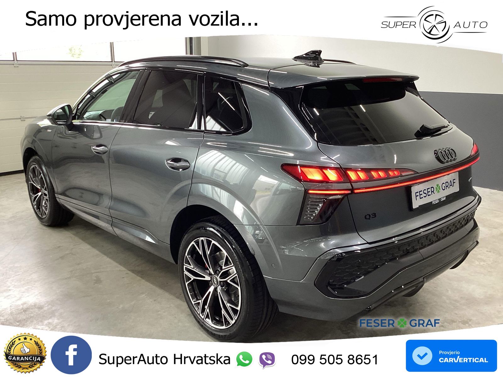 Audi Q3 2.0 TDI (193 KS) quattro S tronic LED+GR SJED+ACC