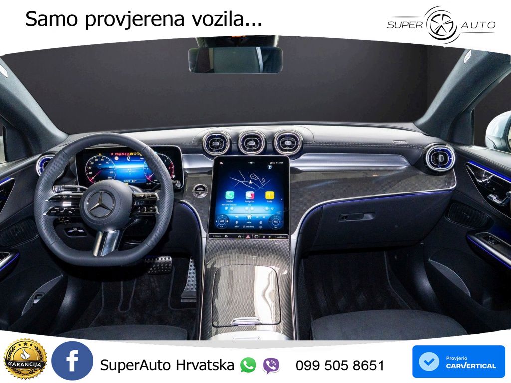 Mercedes GLC Coupe 220d (197 KS) 4MATIC 9G-TRONIC ACC+GR SJED+360+PANO