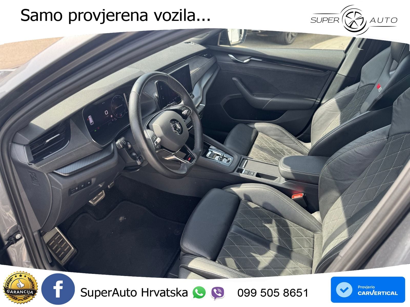 Škoda Octavia Combi RS 2.0 TDI (200 KS) DSG LED+GR SJED+ACC