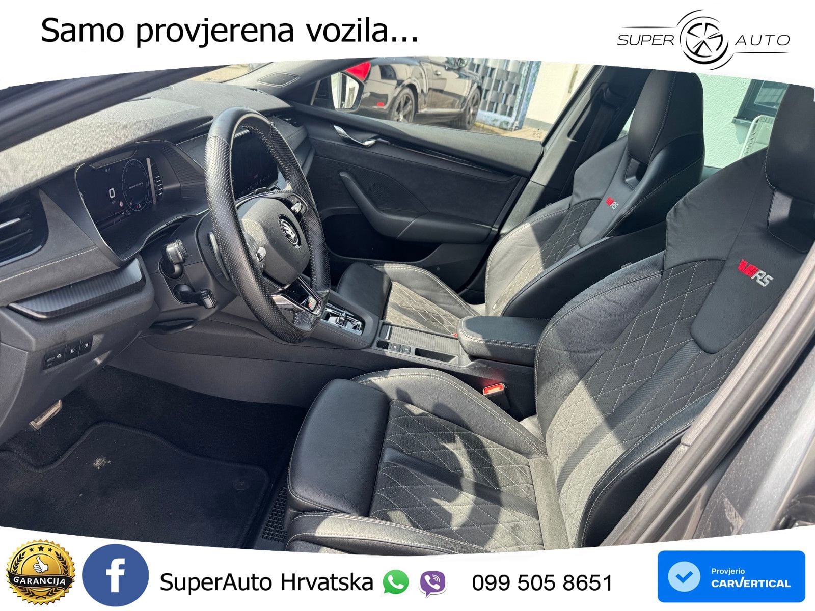 Škoda Octavia Combi RS 2.0 TDI (200 KS) DSG LED+GR SJED+ACC